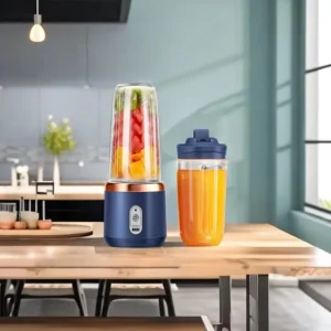 6 Blades Electric Juicer Cup 2 Cups For Travel Portable Juicer Mixer Usb Charge Fresh Fruit Juice Personal Blender Smoothie