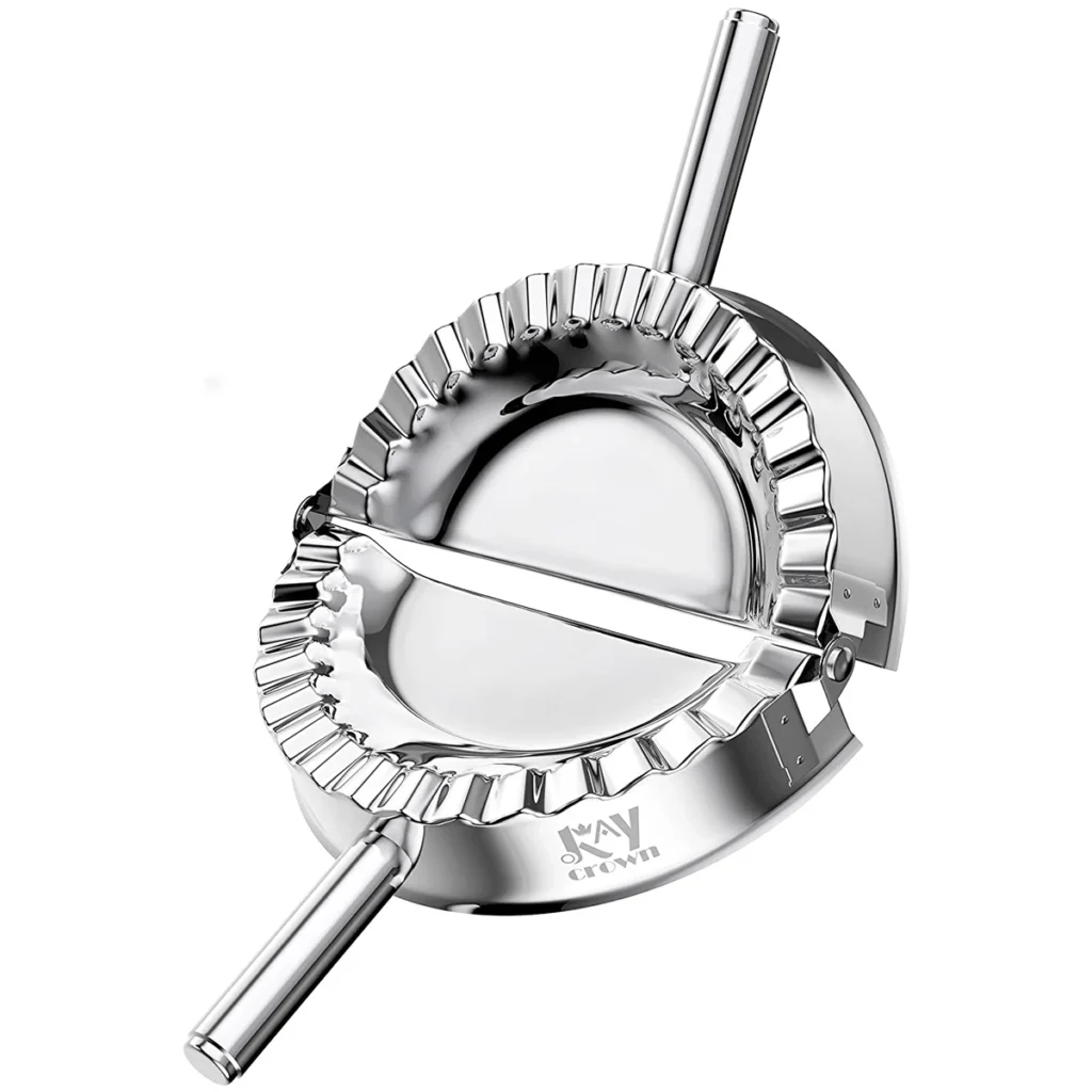 Stainless Steel Empanada and Ravioli Press Mold — 6 inch Pastry Dough Cutter | ⭐4.8/5 — 100+ Bought