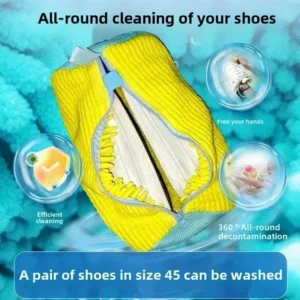 1/4PCS Wash Shoes Bag Padded Net Laundry Shoes Protector Fluffy fibers Polyester Washing Shoes Machine Laundry Bag Drying Bags | 5.0/5 — 10