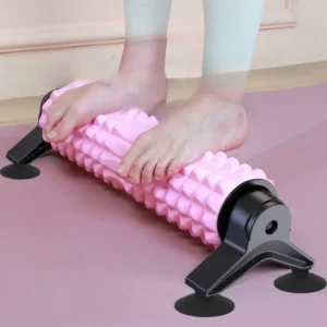Foam Roller Massage Stick Adsorbable Suction Cup Solid Foam Shaft Deep Therapy Muscle Relaxation Yoga Fitness Back Pain Relief