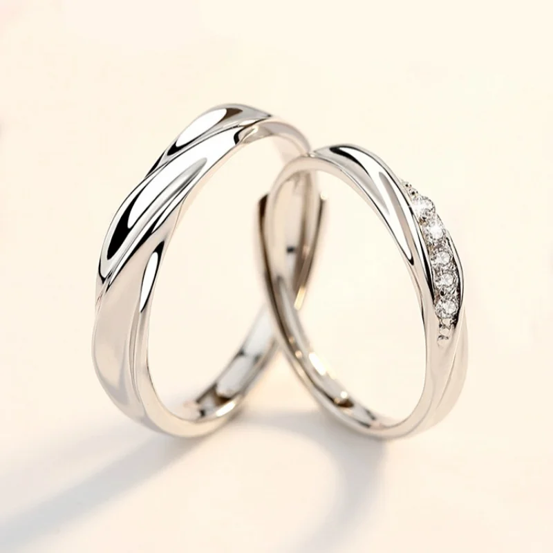 Women's Mobius Smooth Silver Couple Ring — Classic Minimalist Band | 5.0/5 — 10,000+ Bought - Image 5