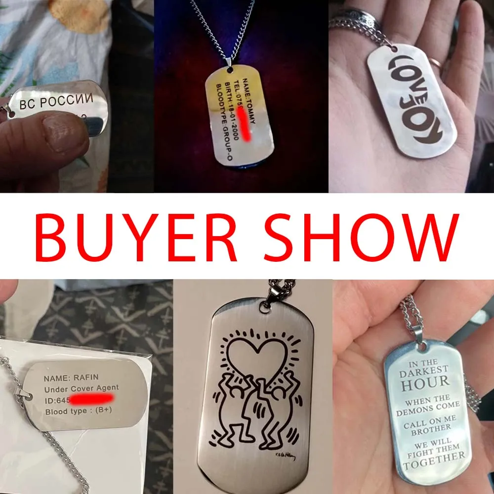 Men's Military Dog Tag Bar Necklace — Army Tactical Personalized | 5.0/5 — 10,000+ Bought - Image 2
