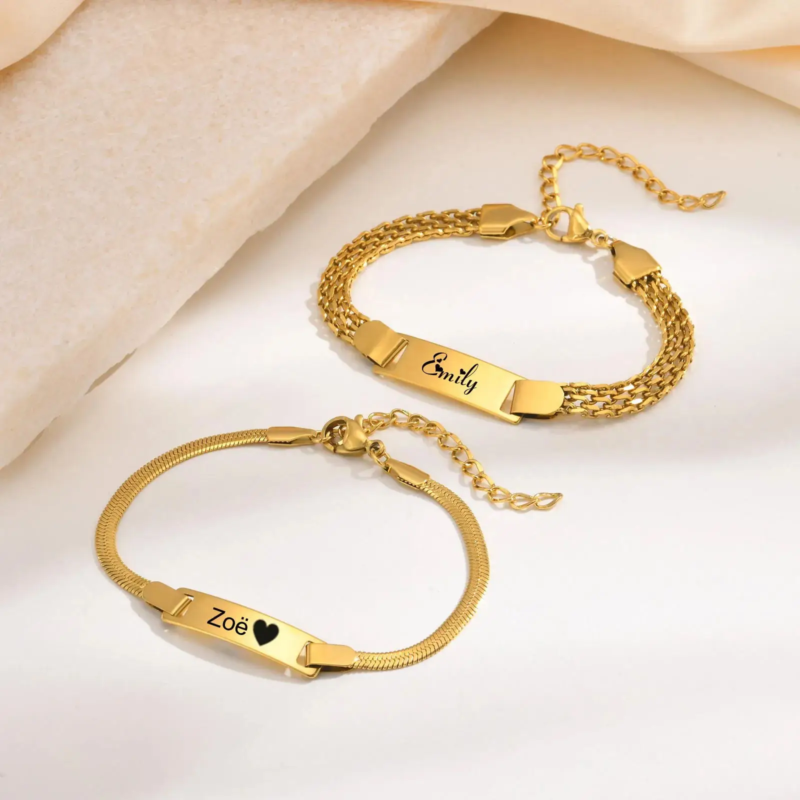 Men's Stainless Steel Engraved Name Bracelet — Personalized Boy Girl | 4.9/5 — 7,500+ Bought - Image 4