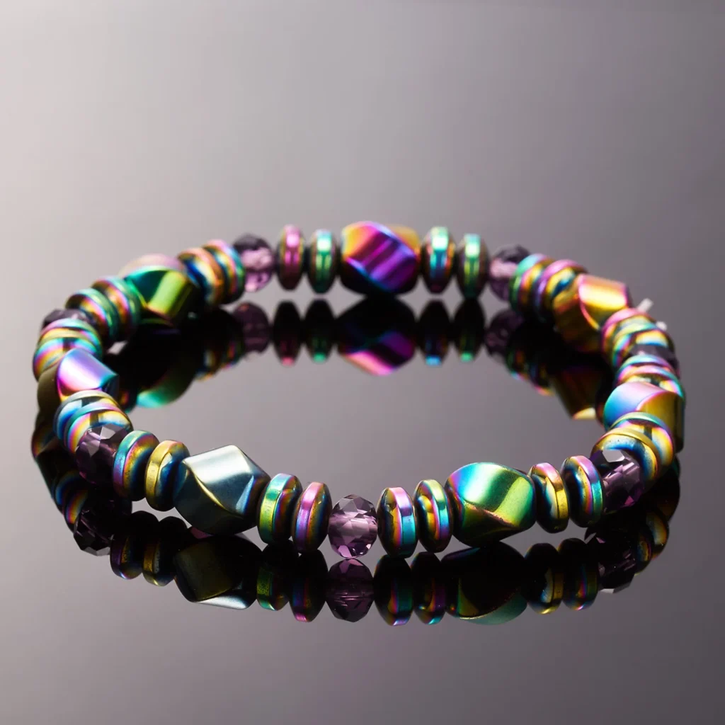 Men's Colored Magnetic Energy Bracelet — Health Care Therapy Slim
