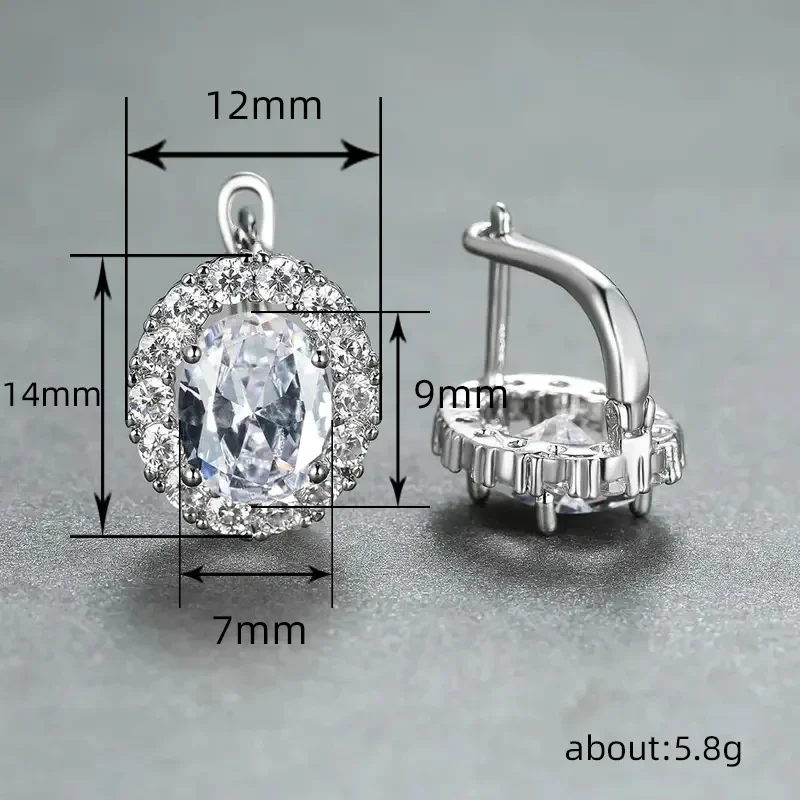Women's Multi-Color Oval French Design Earrings — Exquisite 2026 Style | 4.8/5 — 8,500+ Bought - Image 4