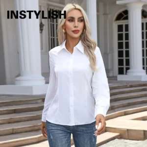 Women's Chiffon Button Blouse — Elegant Casual Spring Summer Shirt | 4.8/5 — 8,500+ Bought