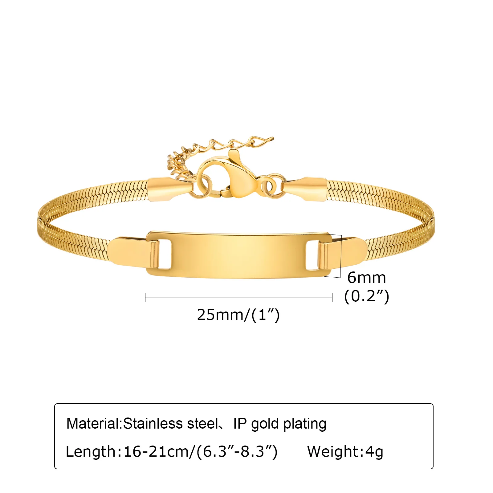 Men's Stainless Steel Engraved Name Bracelet — Personalized Boy Girl | 4.9/5 — 7,500+ Bought - Image 7