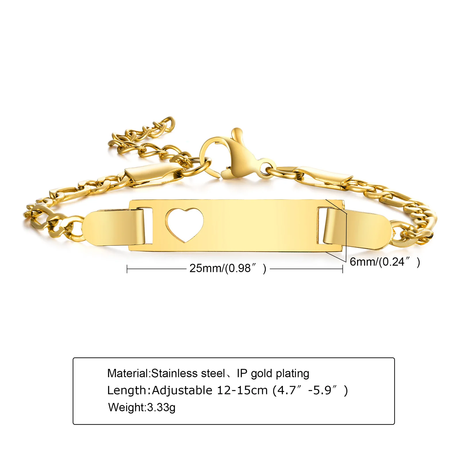 Men's Stainless Steel Engraved Name Bracelet — Personalized Boy Girl | 4.9/5 — 7,500+ Bought - Image 13