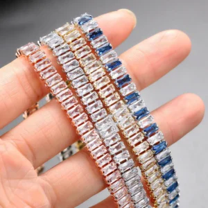 Women's Iced Out Crystal Tennis Bracelet — Luxury Zircon Elegant Bangle | 5.0/5 — 10,000+ Bought
