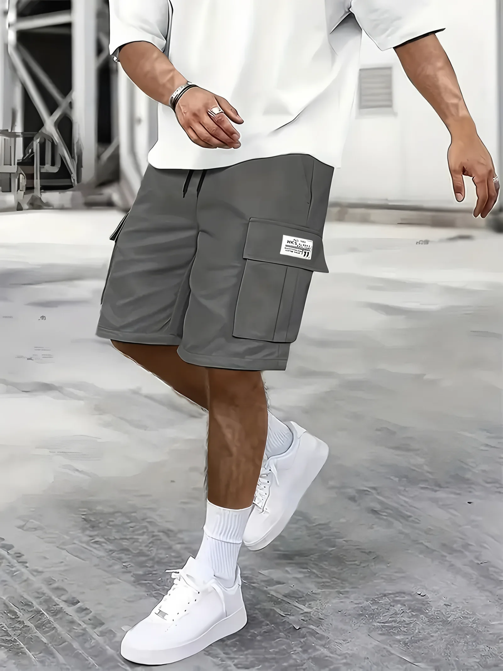 Men's Multi-Pocket Work Shorts — Summer Outdoor Casual Comfort | ⭐5.0/5 — 150+ Bought - Image 3