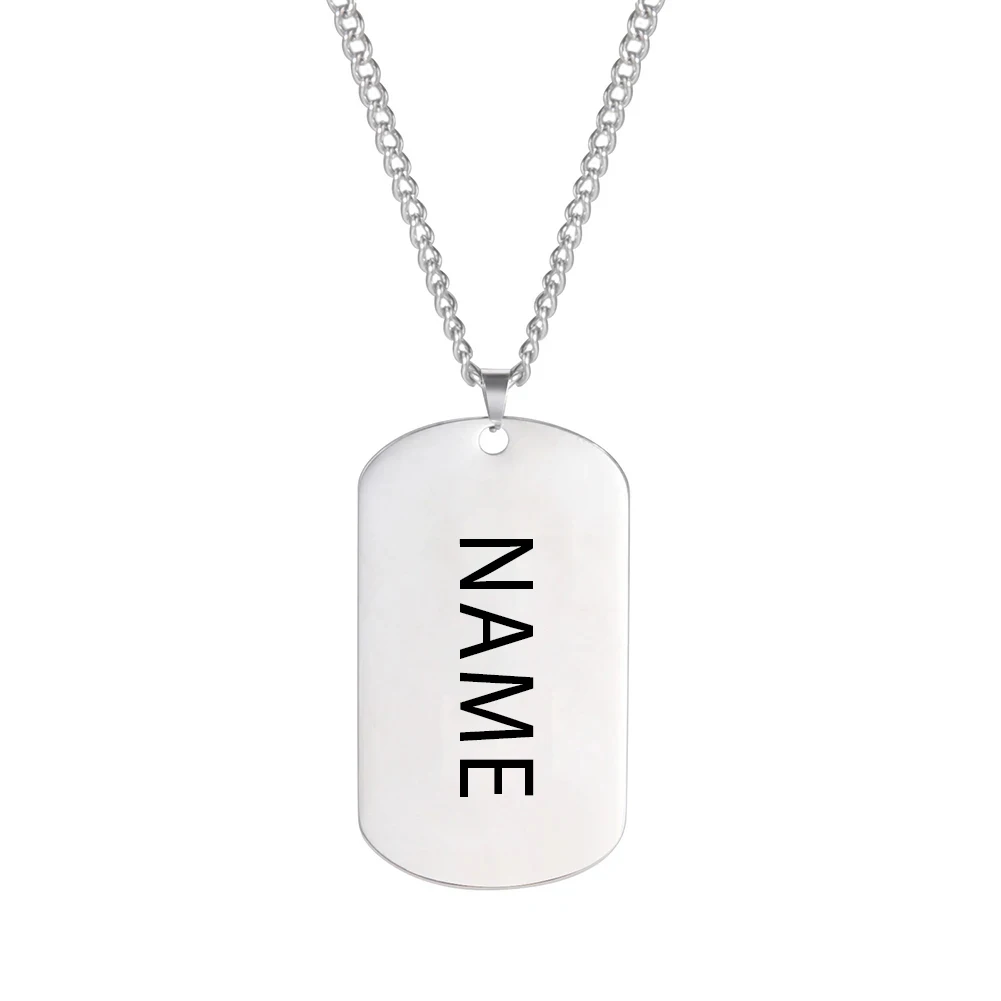 Men's Military Dog Tag Bar Necklace — Army Tactical Personalized | 5.0/5 — 10,000+ Bought - Image 10