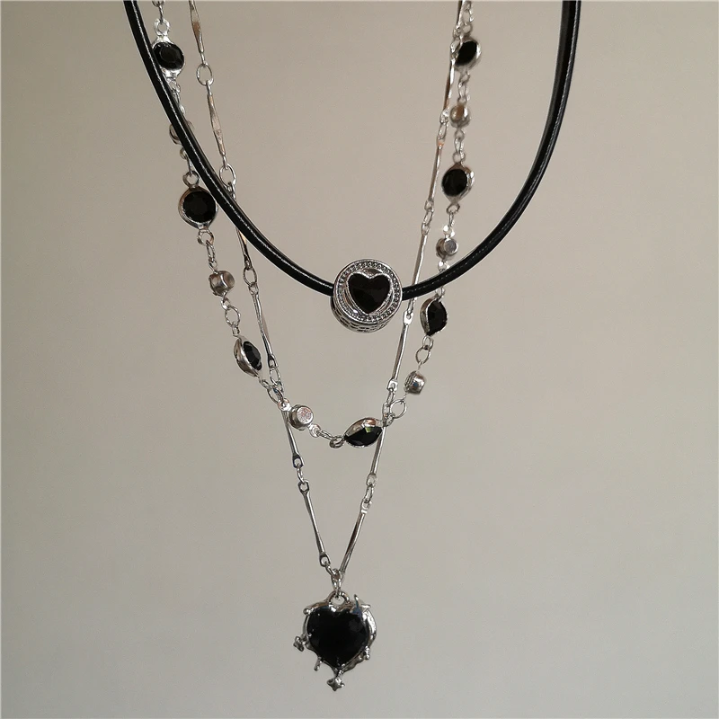 Men's Punk Star Heart Cross Double Layer Necklace — Personalized | 4.8/5 — 8,500+ Bought - Image 9