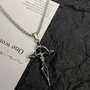 Men's Gold/Silver Cross Pendant Necklace — Stainless Steel Chain | 4.9/5 — 9,200+ Bought