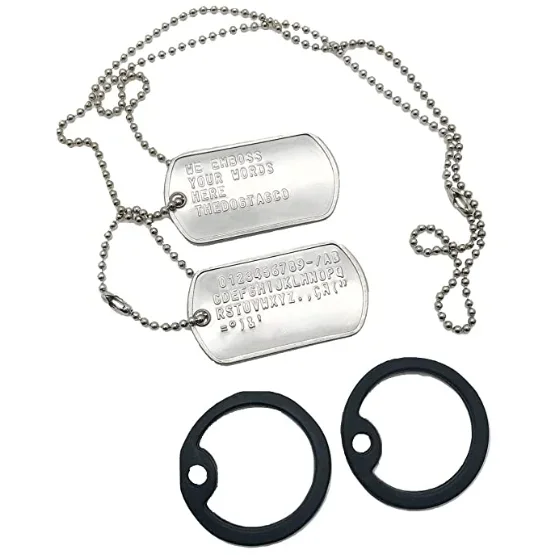 Men's Military Dog Tag Set of 2 — Personalised Stainless Steel | 5.0/5 — 8,900+ Bought - Image 4