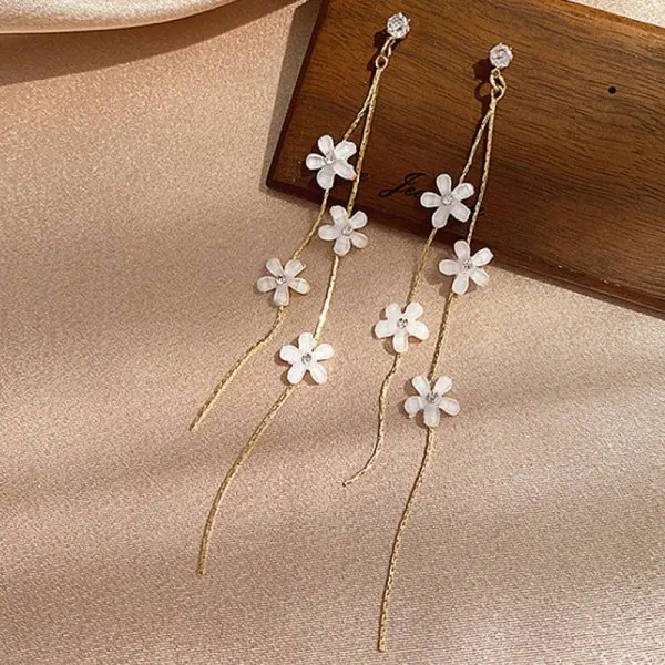 Women's Purple Butterfly Glass Tassel Earrings — Elegant Long Drop Style | 5.0/5 — 10,000+ Bought - Image 8