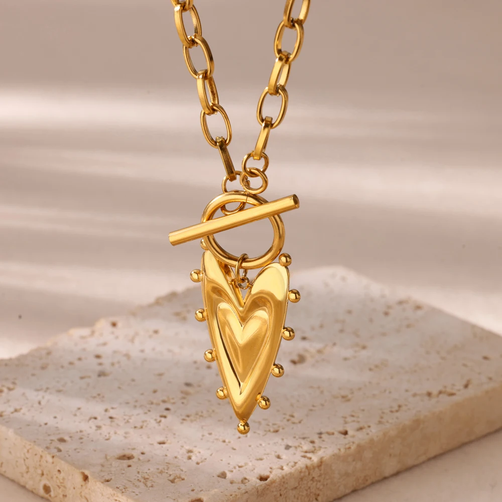 Women's Multilayer Heart Necklace — 316L Stainless Steel Elegant Chain | 4.8/5 — 9,500+ Bought - Image 14