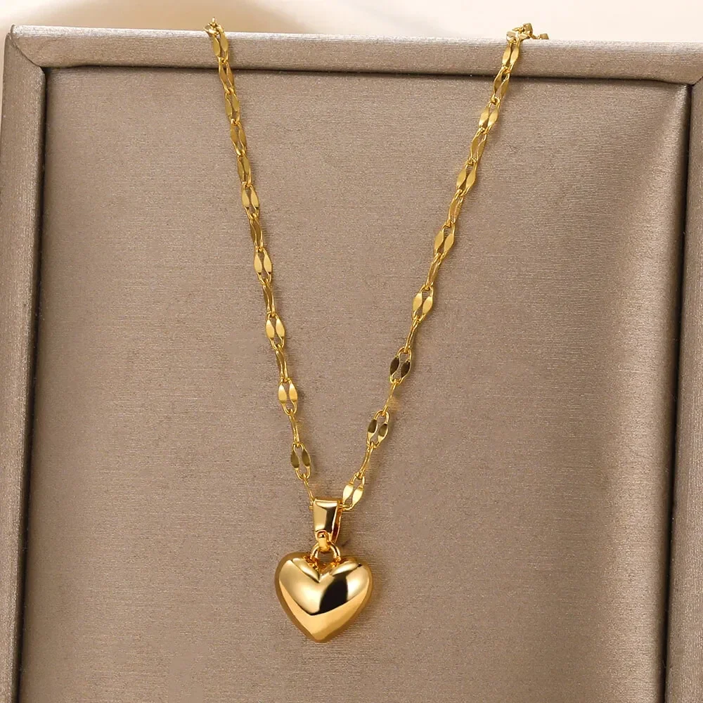 Women's Multilayer Heart Necklace — 316L Stainless Steel Elegant Chain | 4.8/5 — 9,500+ Bought - Image 2