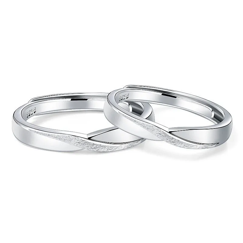 Women's Mobius Smooth Silver Couple Ring — Classic Minimalist Band | 5.0/5 — 10,000+ Bought - Image 7