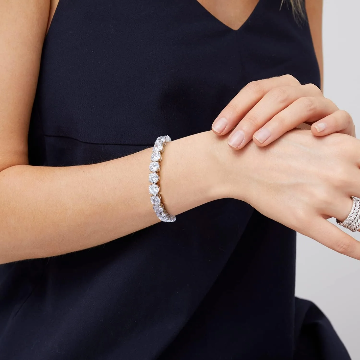 Women's Moissanite Diamond Tennis Bracelet — Luxury 925 Sterling Silver | 5.0/5 — 8,900+ Bought - Image 6
