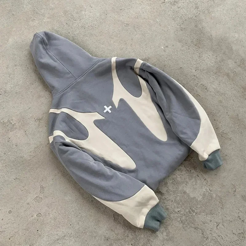 Men's Y2K Retro Devil Print Hoodie — Harajuku Casual Streetwear | 4.8/5 — 9,500+ Bought - Image 2