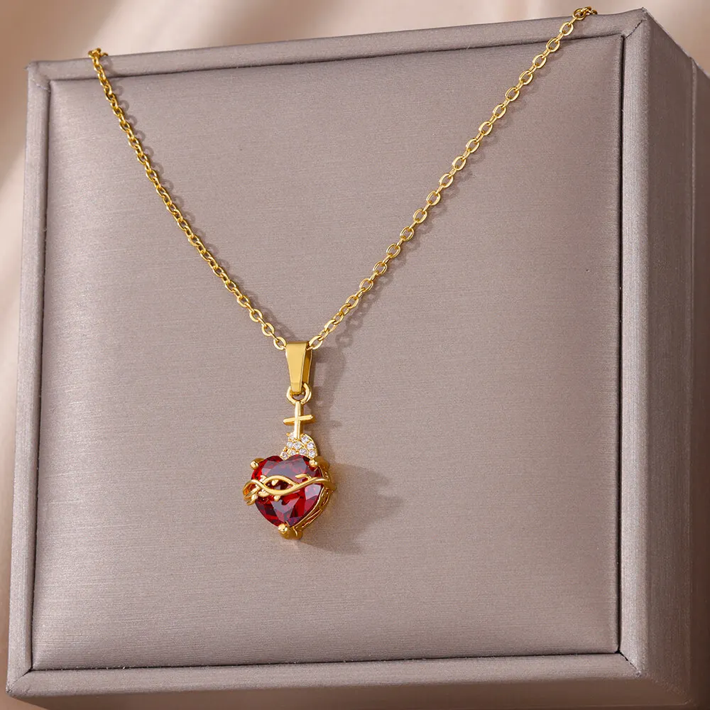 Women's Multilayer Heart Necklace — 316L Stainless Steel Elegant Chain | 4.8/5 — 9,500+ Bought - Image 6