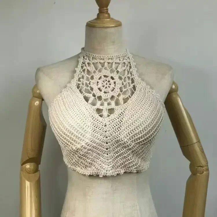 Women's Retro Crop Top — Hollow Tassel Spaghetti Strap Sexy Cami | 4.8/5 — 9,500+ Bought - Image 8