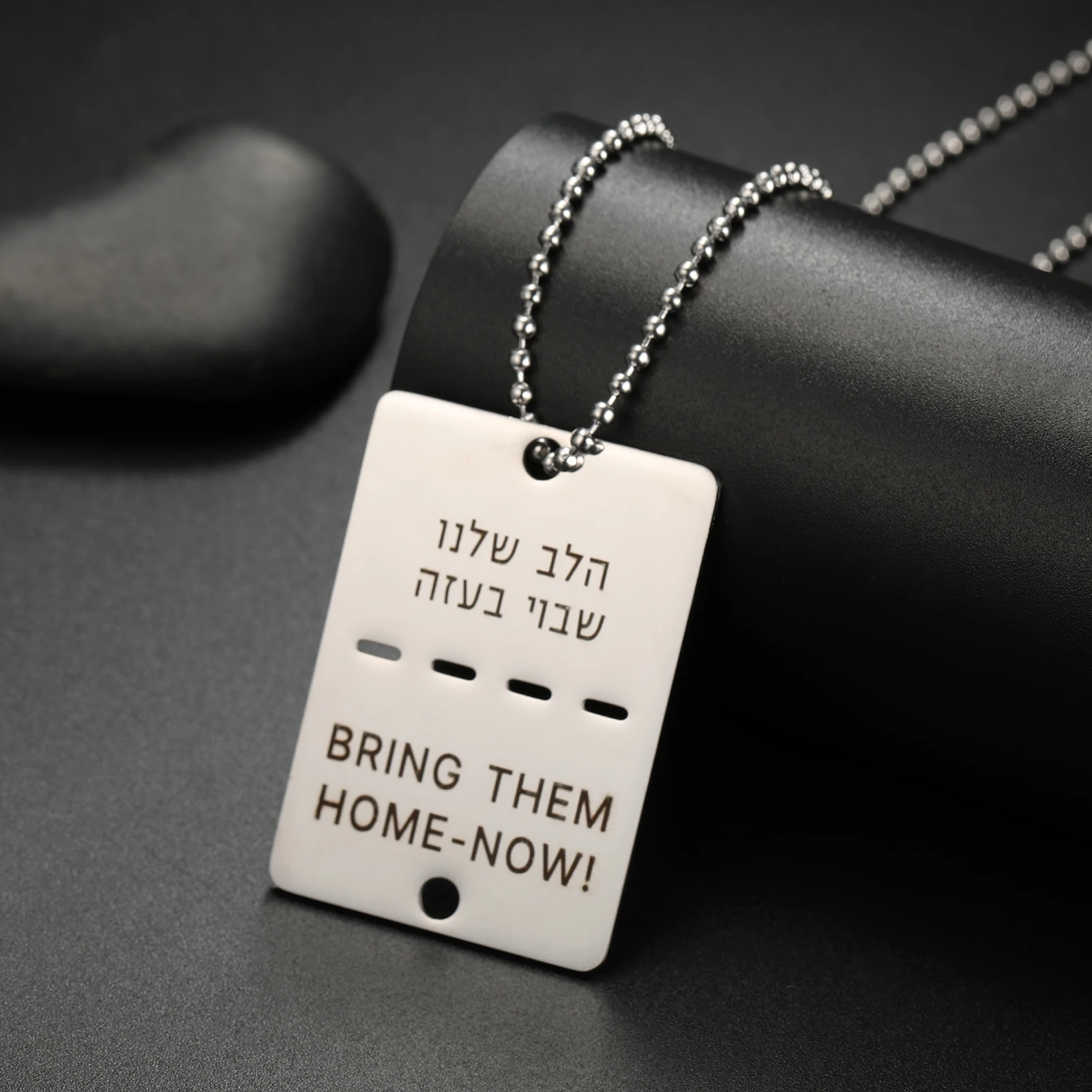Men's Military Dog Tag Bar Necklace — Army Tactical Personalized | 5.0/5 — 10,000+ Bought - Image 3