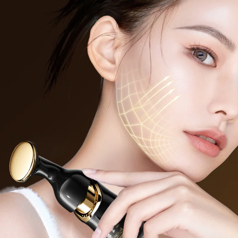 Dispositivo de levantamento facial pescoço facial olho massagem introdutor microcorrente rejuvenescimento da pele anti envelhecimento dispositivo beleza rosto massageador - Image 5