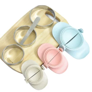 Wheat Straw Dumpling Press Mold — BPA-Free Manual Kitchen Dumpling Maker | 4.9/5 — 7,500+ Bought