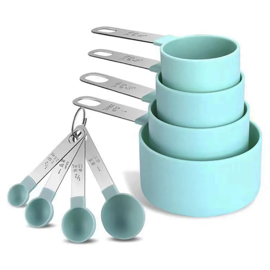 8PCS Measuring Cups & Spoons Set — Stainless Steel Handle Kitchen Baking Tools | ⭐4.7/5 — 200+ Sold - Image 7