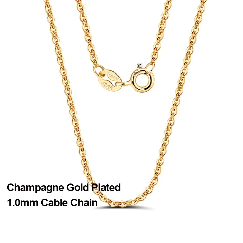 Women's Rose Gold 925 Sterling Silver Cable Link Chain Bracelet — Fashion Jewelry | 5.0/5 — 10,000+ Bought - Image 7
