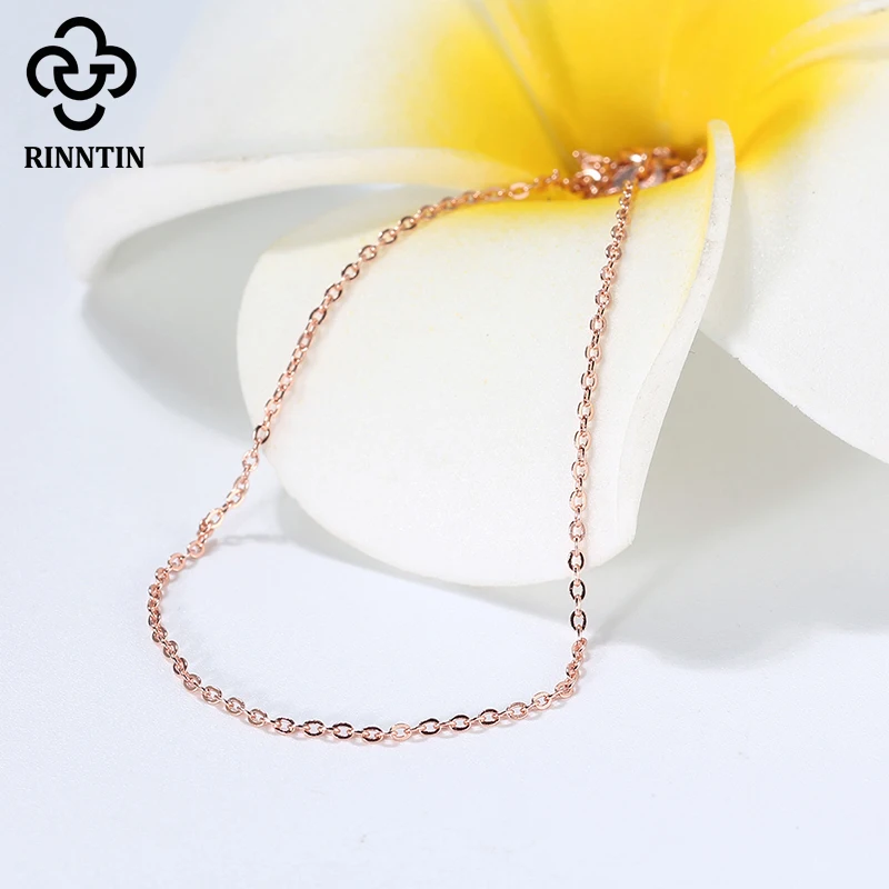 Women's Rose Gold 925 Sterling Silver Cable Link Chain Bracelet — Fashion Jewelry | 5.0/5 — 10,000+ Bought - Image 5