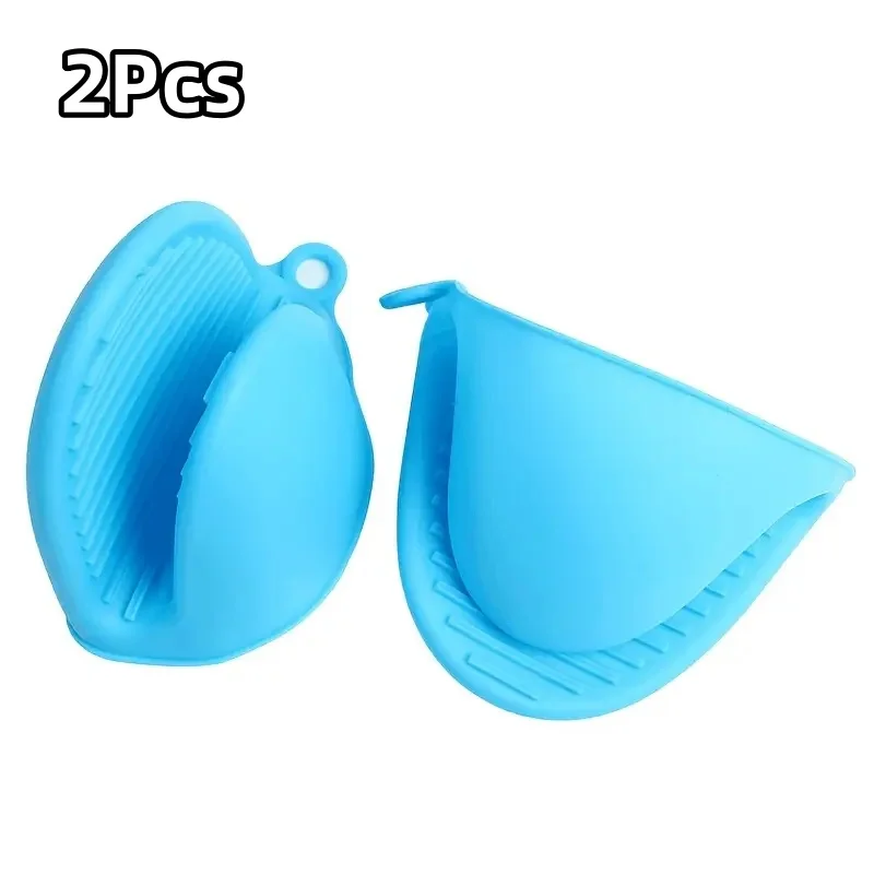 Silicone Pot Holder Gloves — 2Pcs Non-Slip Heat Resistant Kitchen Mitts | ⭐4.7/5 — 30,000+ Sold - Image 11