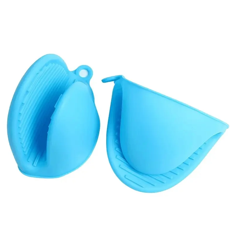 Silicone Pot Holder Gloves — 2Pcs Non-Slip Heat Resistant Kitchen Mitts | ⭐4.7/5 — 30,000+ Sold - Image 4
