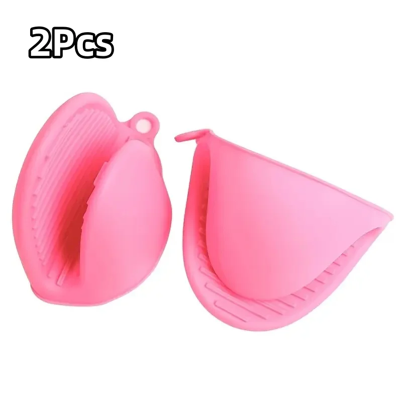 Silicone Pot Holder Gloves — 2Pcs Non-Slip Heat Resistant Kitchen Mitts | ⭐4.7/5 — 30,000+ Sold - Image 7