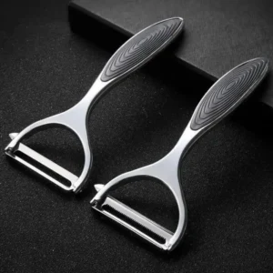 Stainless Steel Vegetable Peeler — Multi-Function Potato Carrot Fruit Grater | 4.7/5 — 50K+ Bought