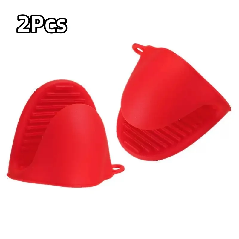Silicone Pot Holder Gloves — 2Pcs Non-Slip Heat Resistant Kitchen Mitts | ⭐4.7/5 — 30,000+ Sold - Image 10