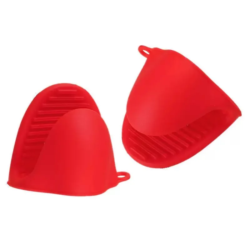 Silicone Pot Holder Gloves — 2Pcs Non-Slip Heat Resistant Kitchen Mitts | ⭐4.7/5 — 30,000+ Sold - Image 6