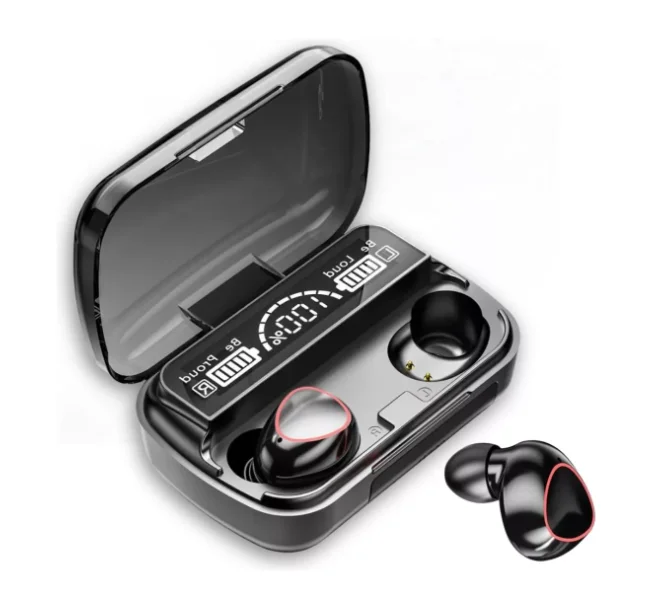 TWS M10 Bluetooth Earbuds with Power Bank and Digital Display — Wireless Headset | ⭐5.0/5 — 150+ Bought - Image 4