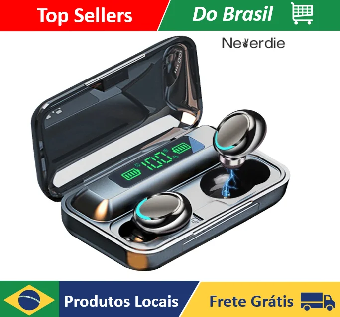 TWS M10 Bluetooth Earbuds with Power Bank and Digital Display — Wireless Headset | ⭐5.0/5 — 150+ Bought - Image 2