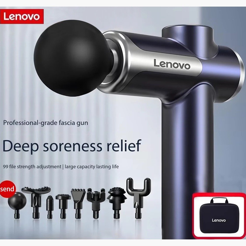Deep Tissue Fascia Massage Gun — LED Touch Screen 8 Head Muscle Relief | 4.8/5 —