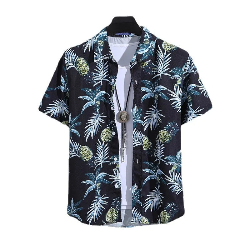 Men's Short Sleeve Printed Beach Shirt — Thin Summer Casual Top | 4.9/5 — 7,500+ Bought